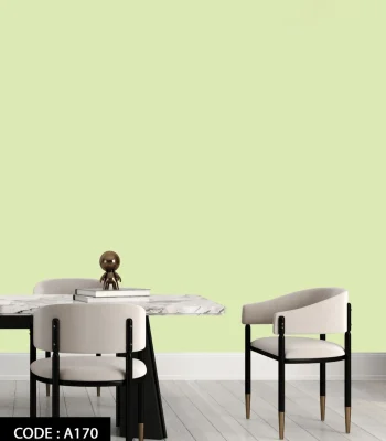 کاغذ دیواری ساده سبز لیمویی مات M&M دکوراسیون قلعه کاغذ دیواری