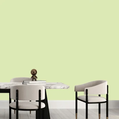 کاغذ دیواری ساده سبز لیمویی مات M&M دکوراسیون قلعه کاغذ دیواری