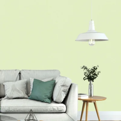 کاغذ دیواری ساده سبز پسته ای مات M&M دکوراسیون قلعه کاغذ دیواری