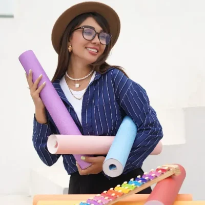 کاغذ دیواری ساده رنگی مات M&M دکوراسیون قلعه کاغذ دیواری