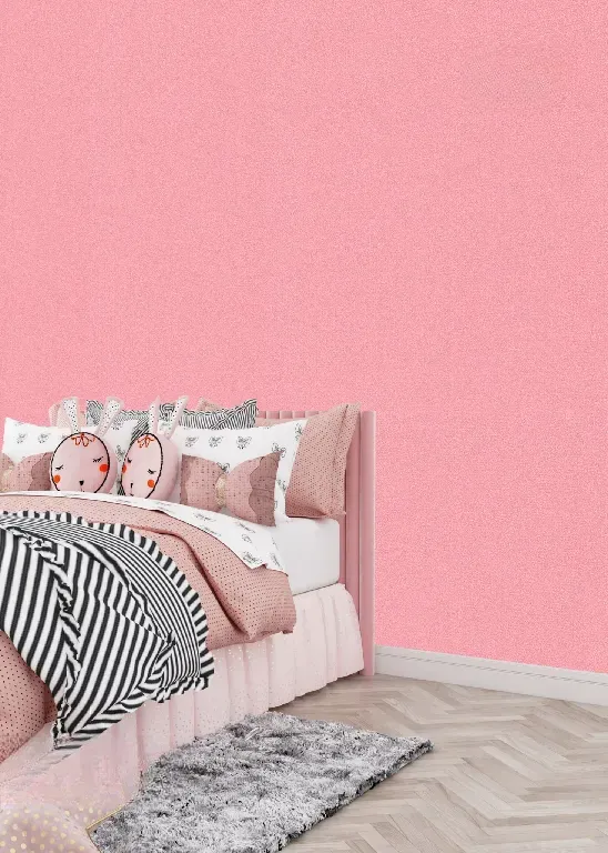 کاغذ دیواری ساده صورتی مات M&M دکوراسیون قلعه کاغذ دیواری