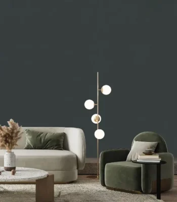 کاغذ دیواری ساده خاکستری مات M&M دکوراسیون قلعه کاغذ دیواری